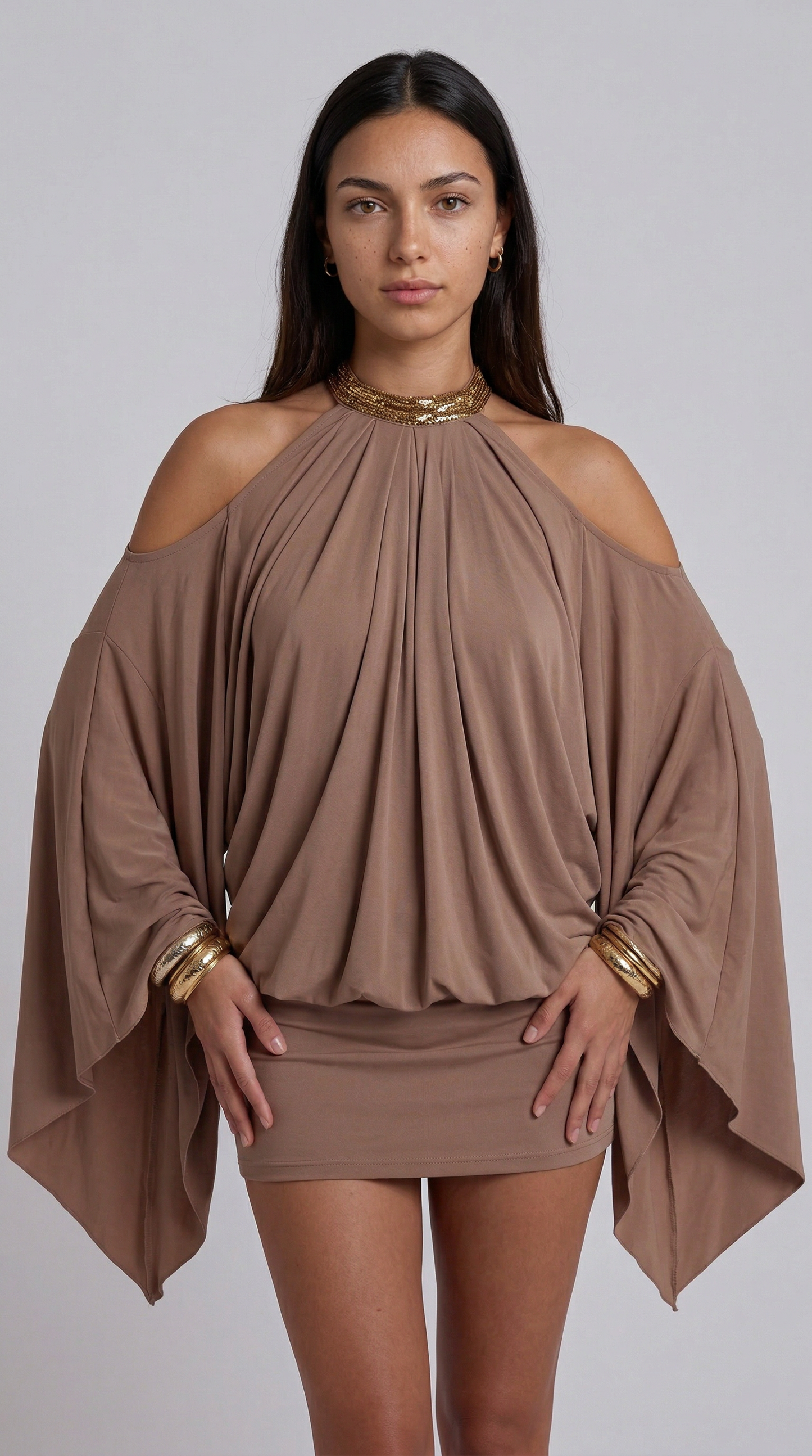 Julie | Embellished Butterfly Mini Dress