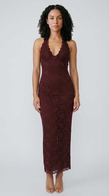 ARIA | Lace Me Maxi Dress