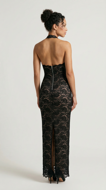 ARIA | Lace Me Maxi Dress