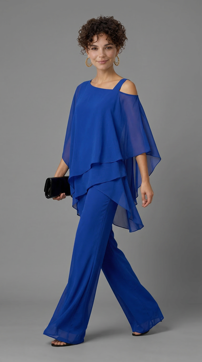 Mariella | Completo elegante due pezzi blanco