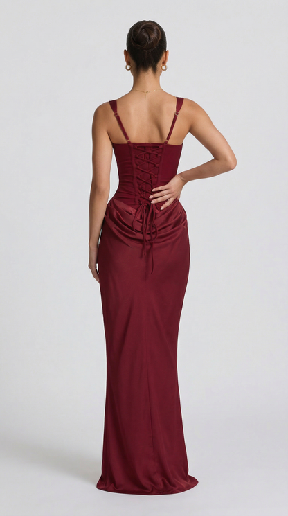 Julie | Hourglass Maxi - Azzurro