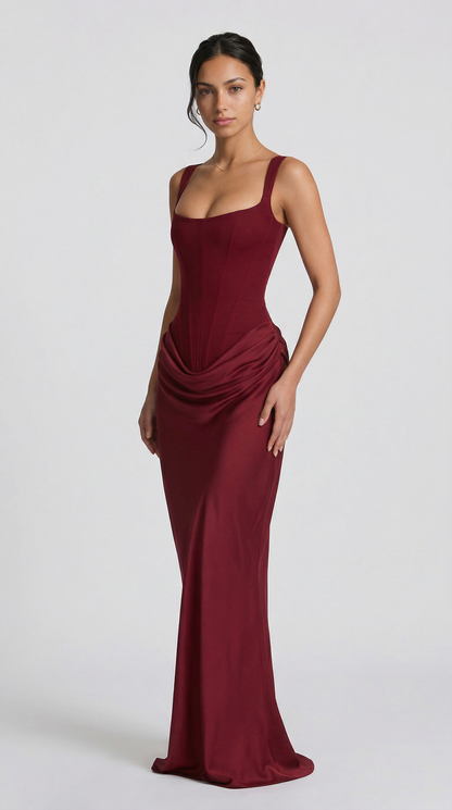 Julie | Hourglass Maxi - Azzurro