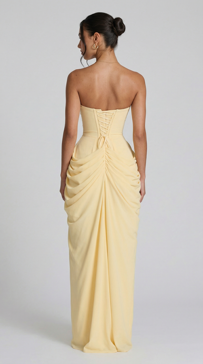 Julie | Mazi Dress - Limone