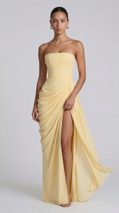 Julie | Mazi Dress - Limone