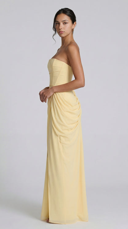 Julie | Mazi Dress - Limone
