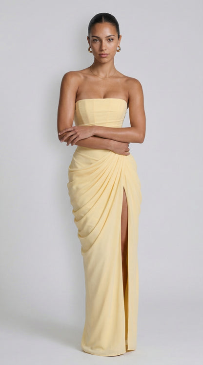 Julie | Mazi Dress - Limone