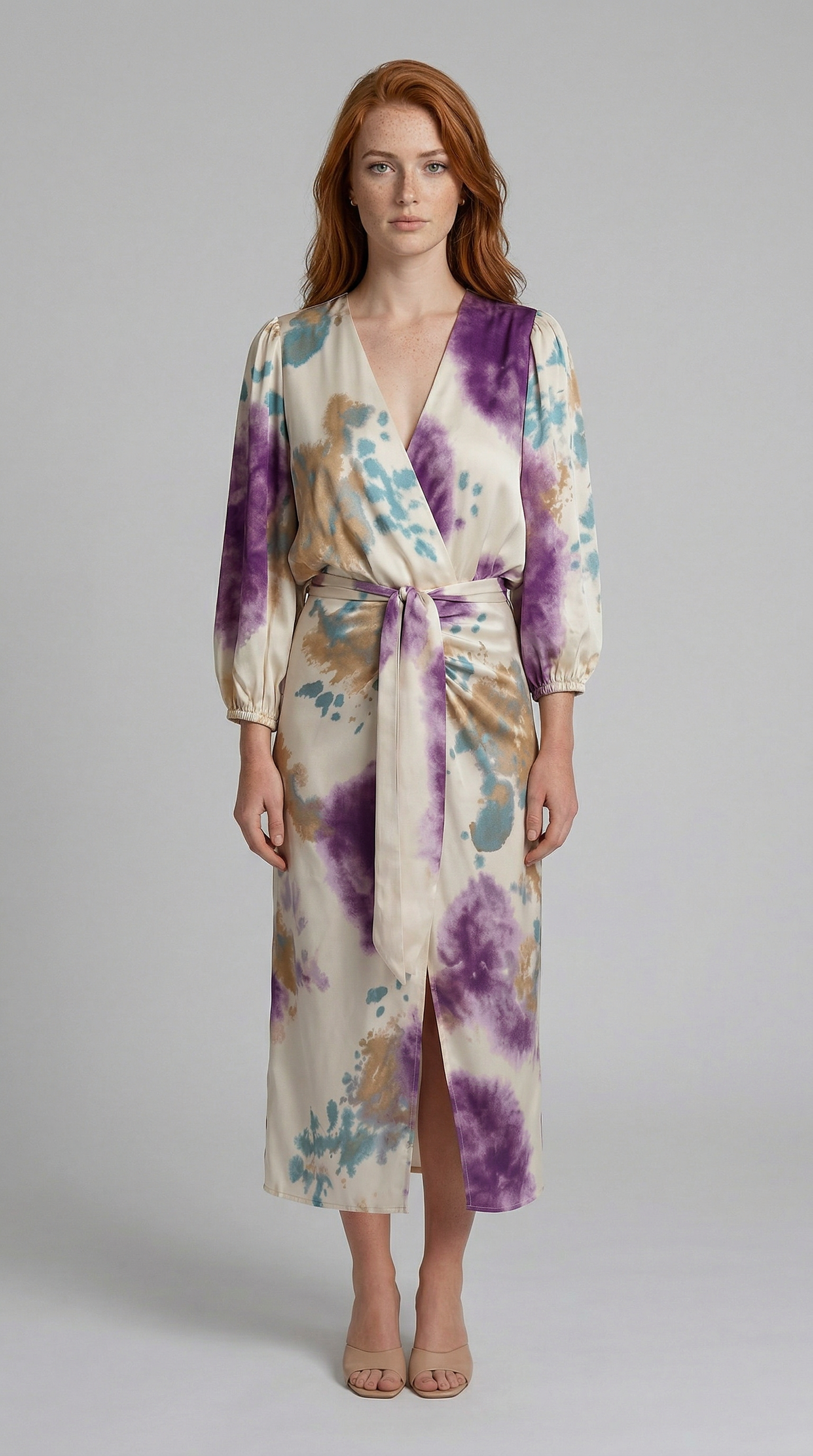 Sofie | Printed Midi Dress