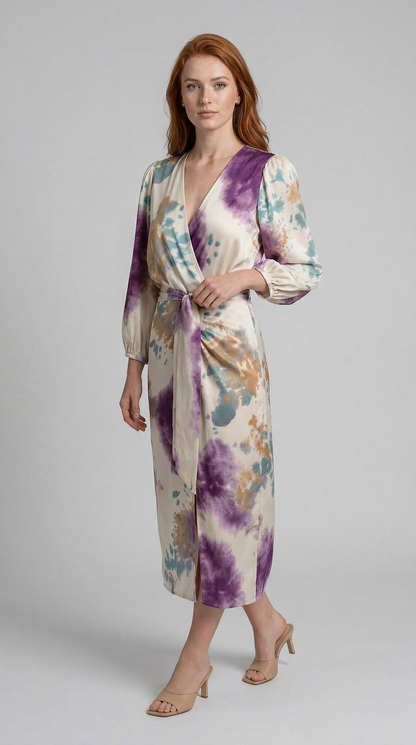 Sofie | Printed Midi Dress