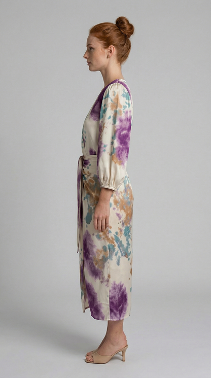 Sofie | Printed Midi Dress