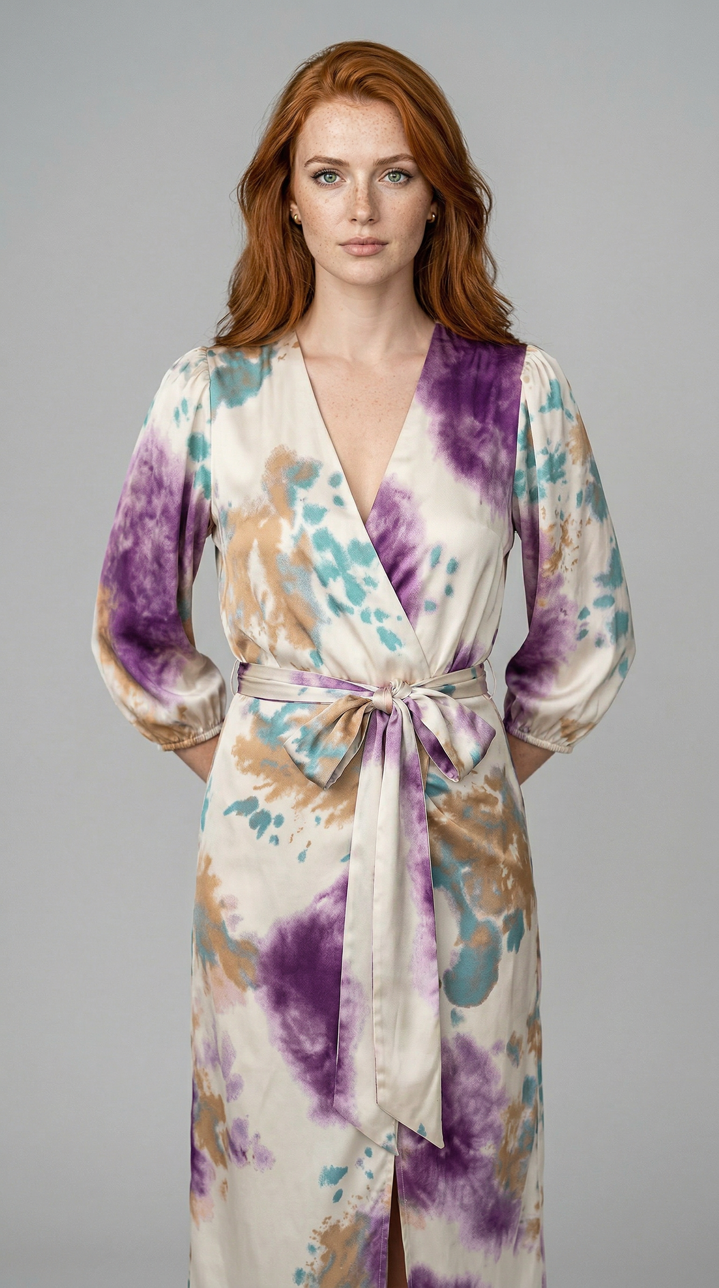 Sofie | Printed Midi Dress