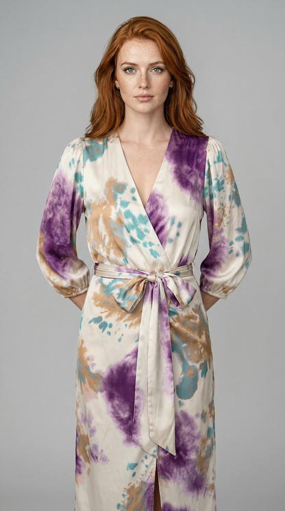 Sofie | Printed Midi Dress