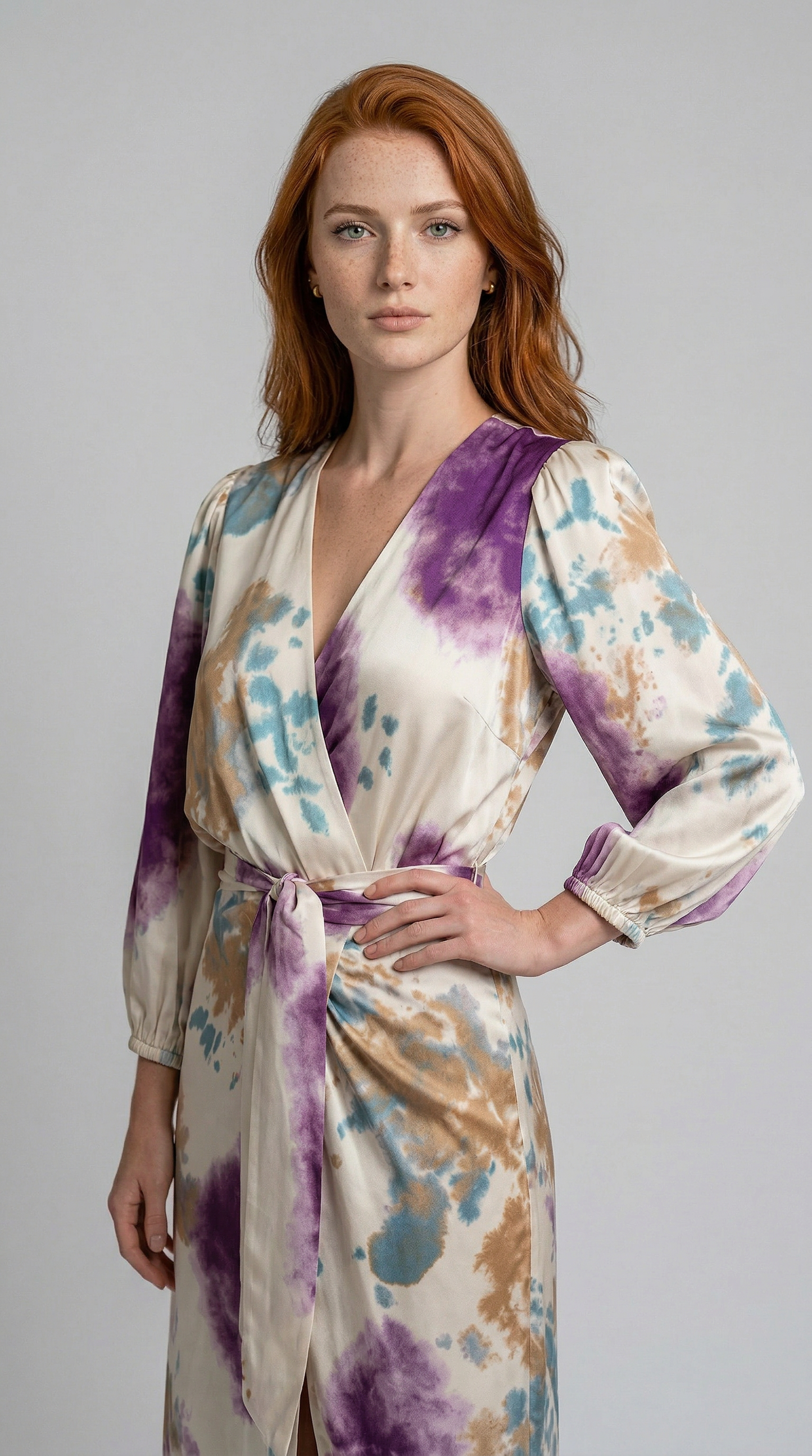 Sofie | Printed Midi Dress