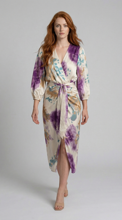 Sofie | Printed Midi Dress