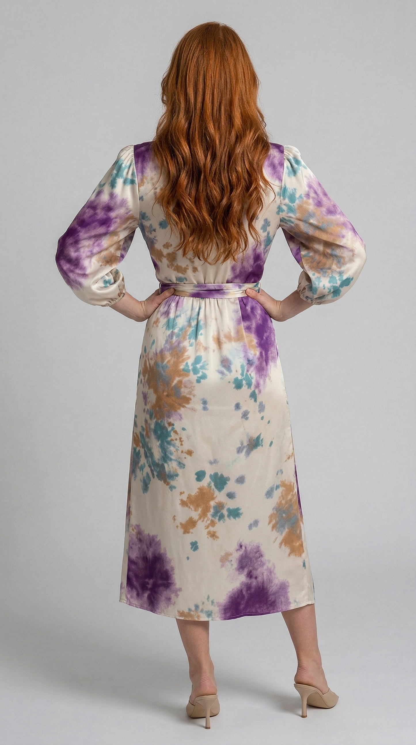 Sofie | Printed Midi Dress