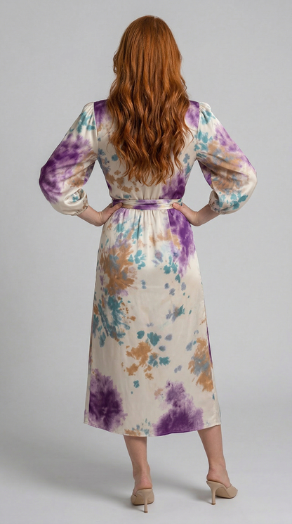 Sofie | Printed Midi Dress