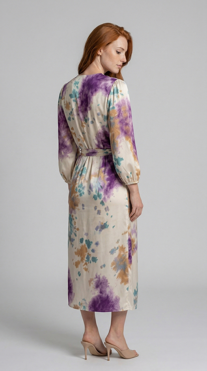 Sofie | Printed Midi Dress