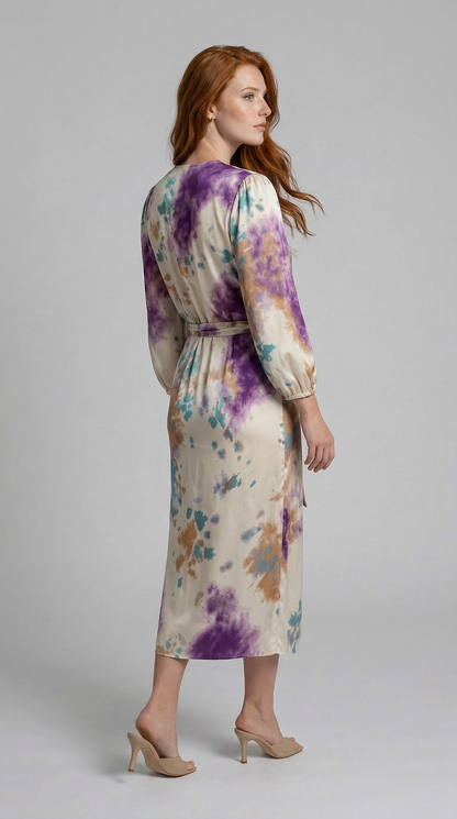 Sofie | Printed Midi Dress