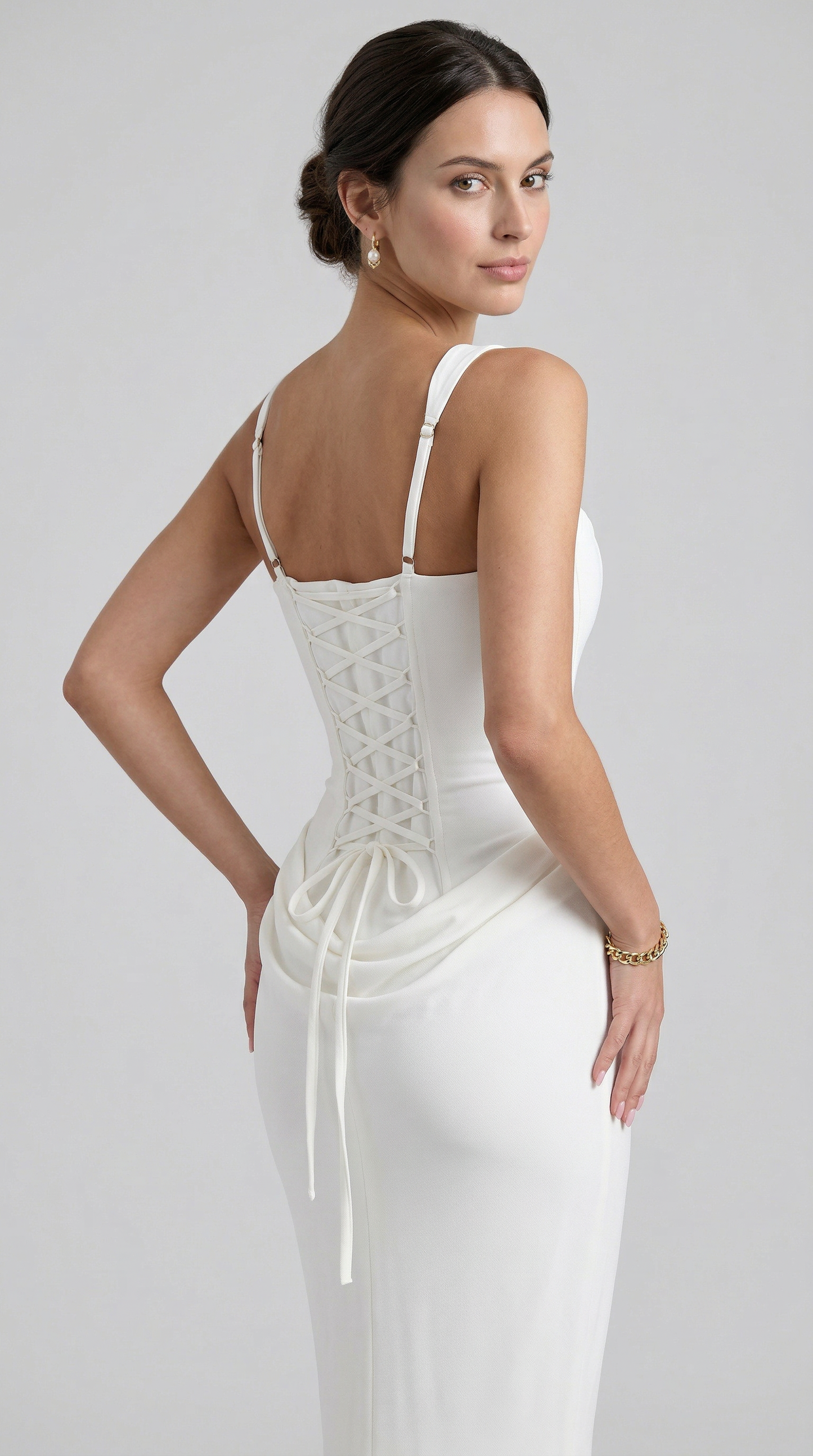 Julie | Hourglass Maxi - Bianco