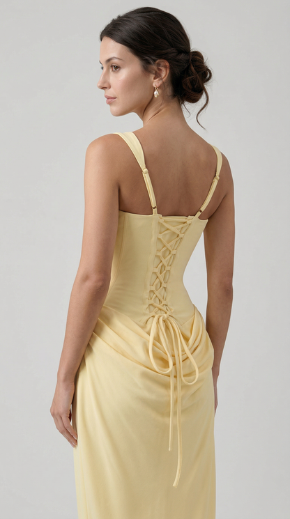 Julie | Hourglass Maxi - Limone