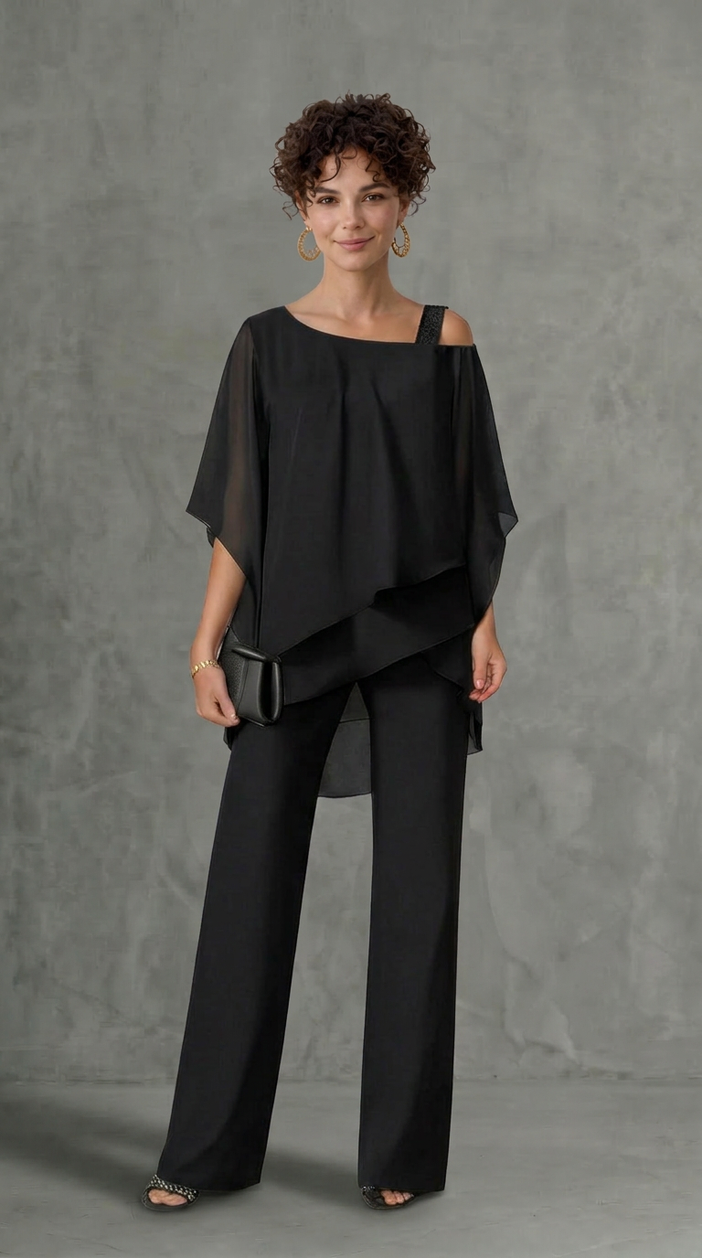 Mariella | Completo elegante due pezzi blanco