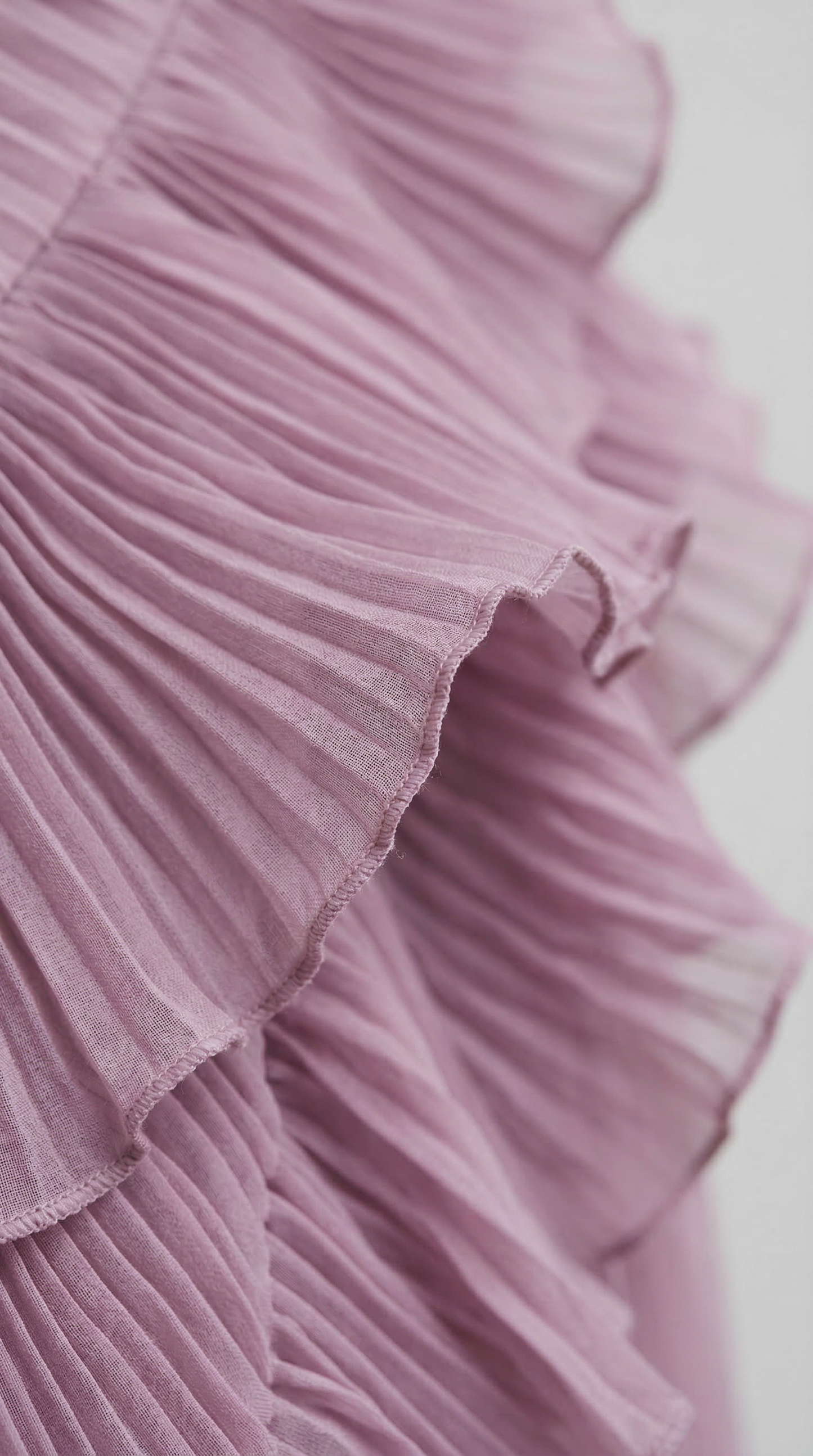 Abito con volant in edizione limitata - Viola