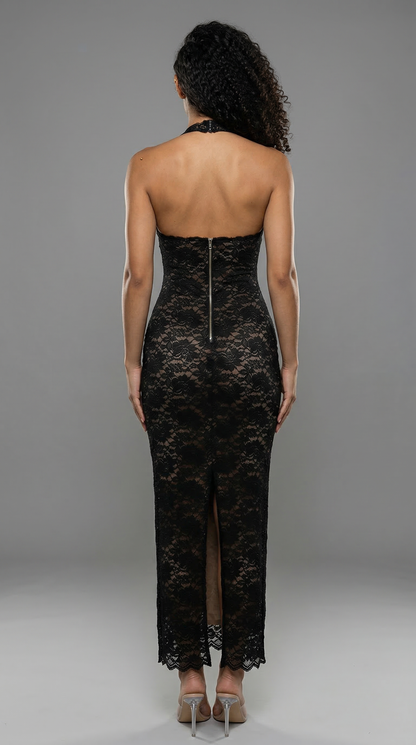 ARIA | Lace Me Maxi Dress