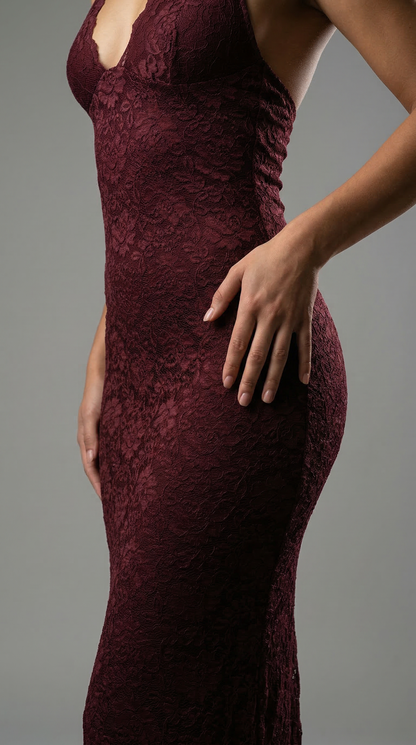 ARIA | Lace Me Maxi Dress