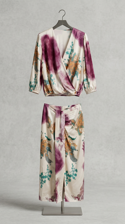 Sofie | Printed Midi Dress