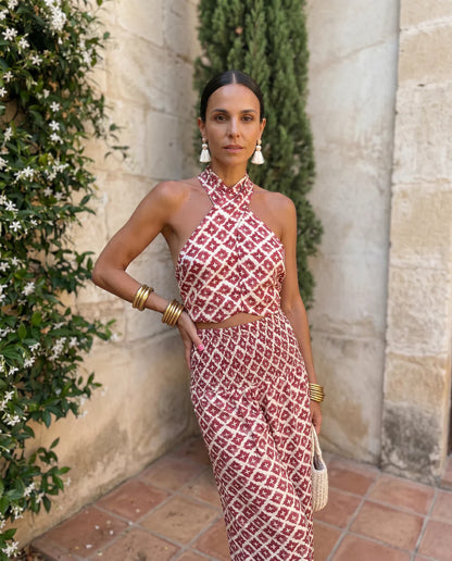 Elsa | Completo Elegante con Spalle Scoperte