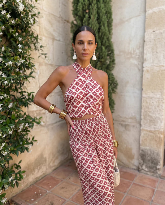Elsa | Completo Elegante con Spalle Scoperte