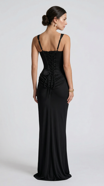 Julie | Hourglass Maxi - Nero