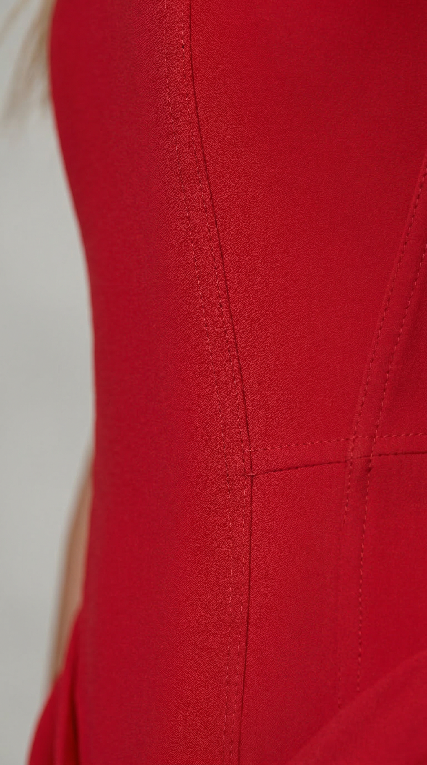 Chloe | Mini Dress - Rosso