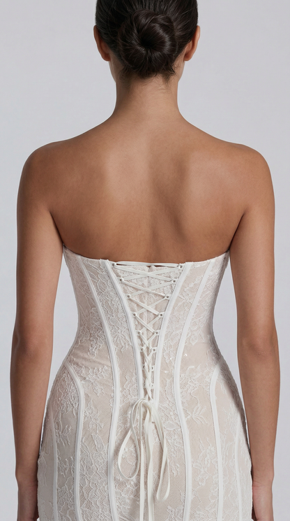 Chloe | Minii Dress - Bianco