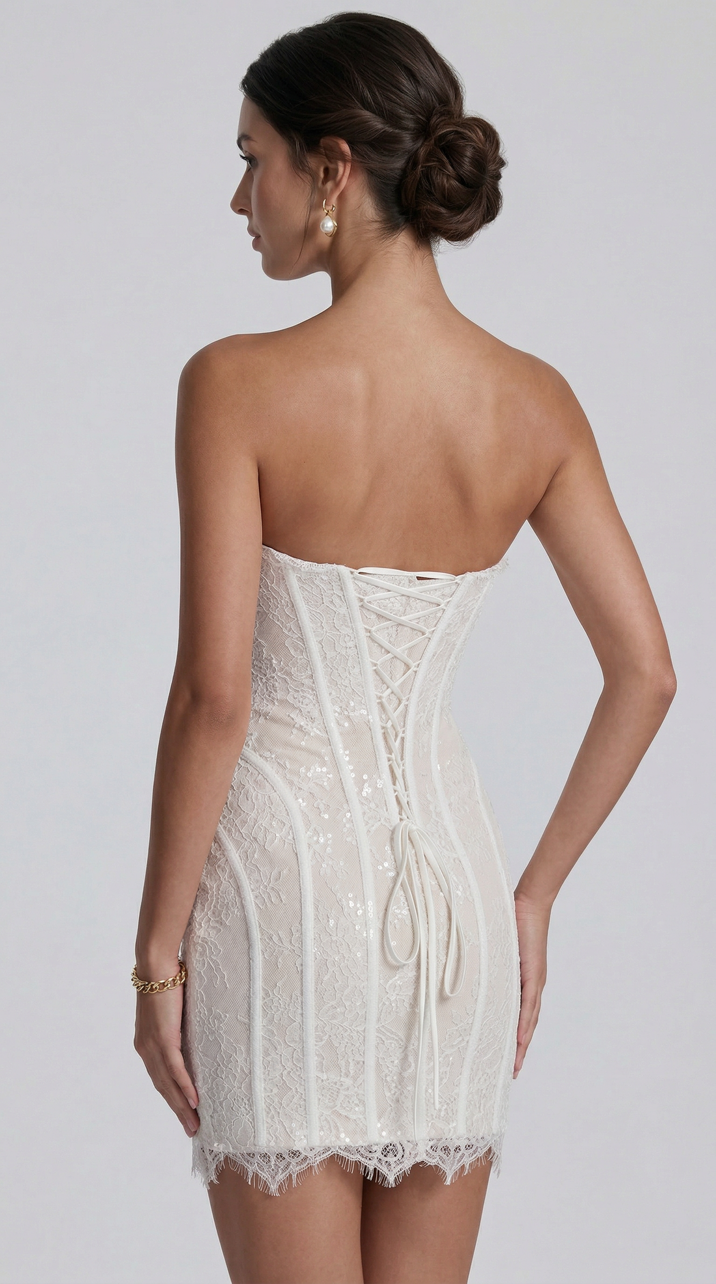 Chloe | Minii Dress - Bianco