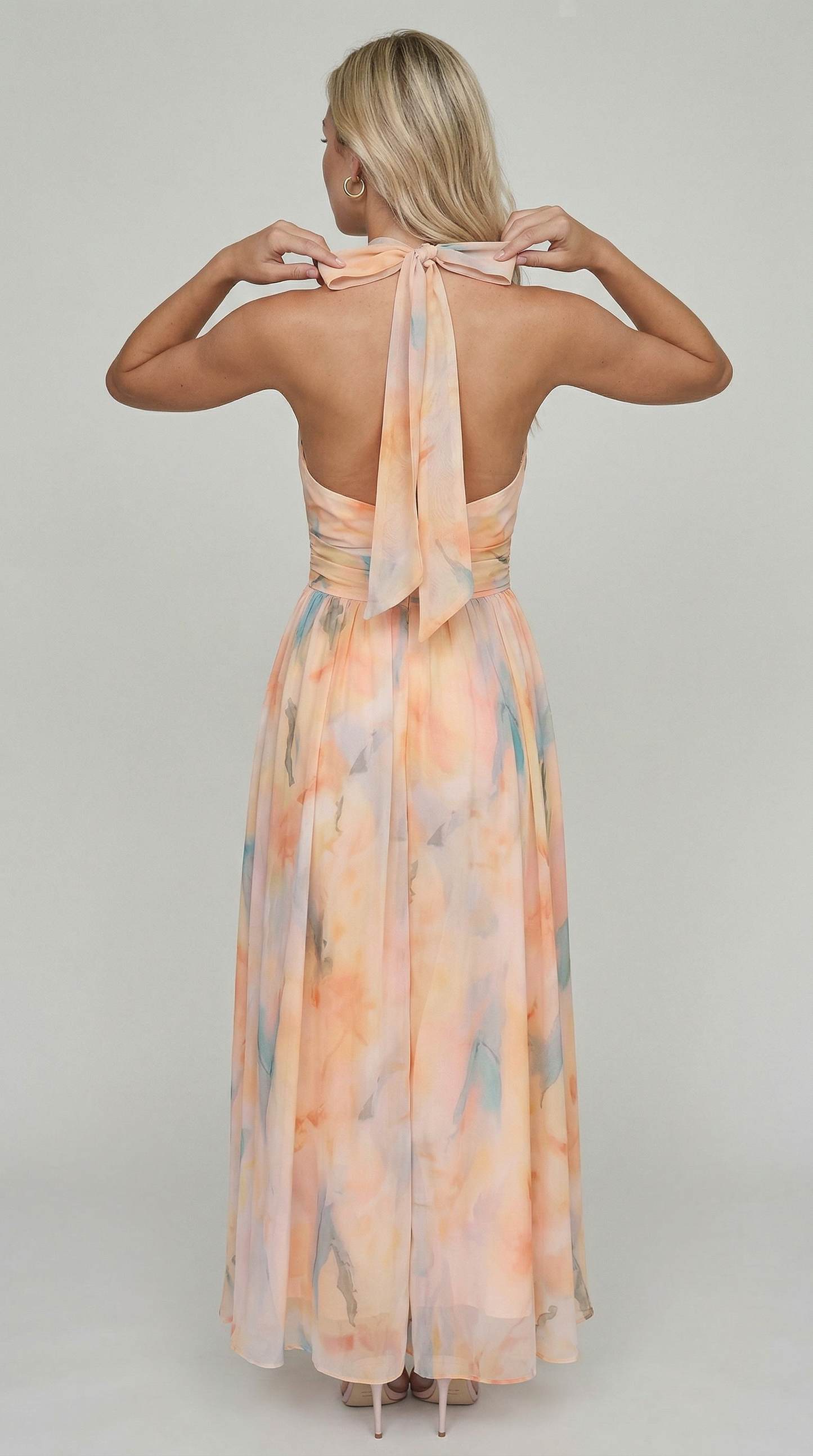 María™ – Abito Maxi Floreale Elegante