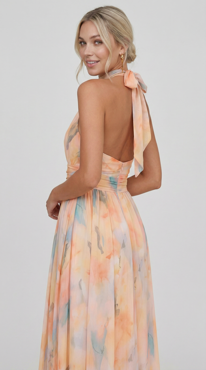 María™ – Abito Maxi Floreale Elegante