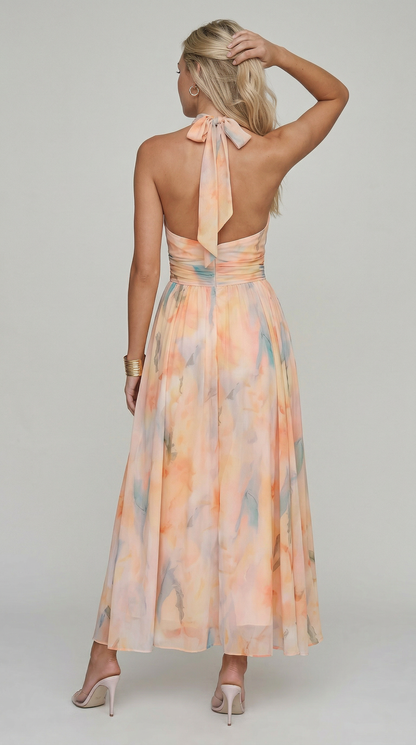 María™ – Abito Maxi Floreale Elegante