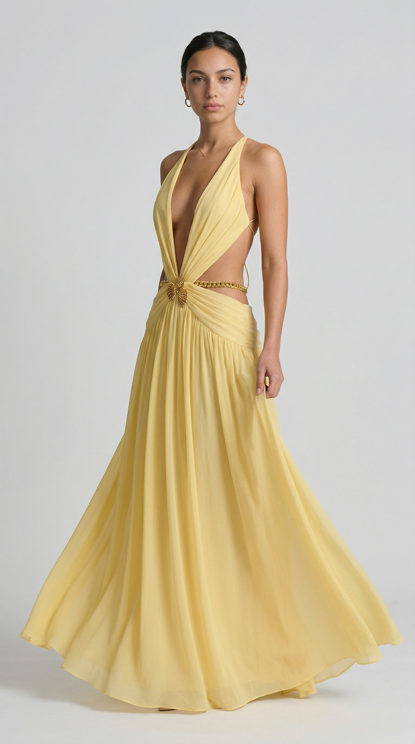 Indianna Maxi Dress - Limone