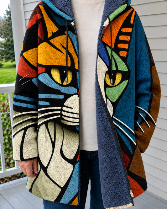 Giacomo | Cappotto Artistico Bohemien, indossato