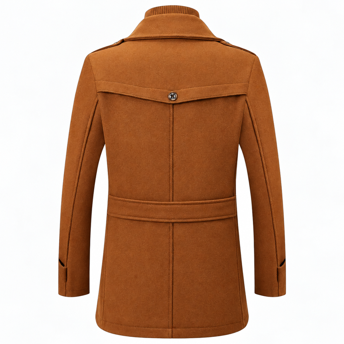 Gkiokas | Cappotto cammello, vista posteriore