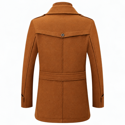 Gkiokas | Cappotto cammello, vista posteriore