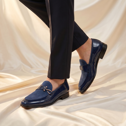 Mocassini Noir Cavaliere – Blu