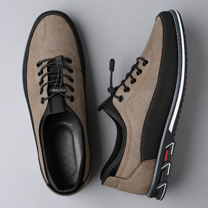 Lorenzo calzature artigianali beige | vista 2