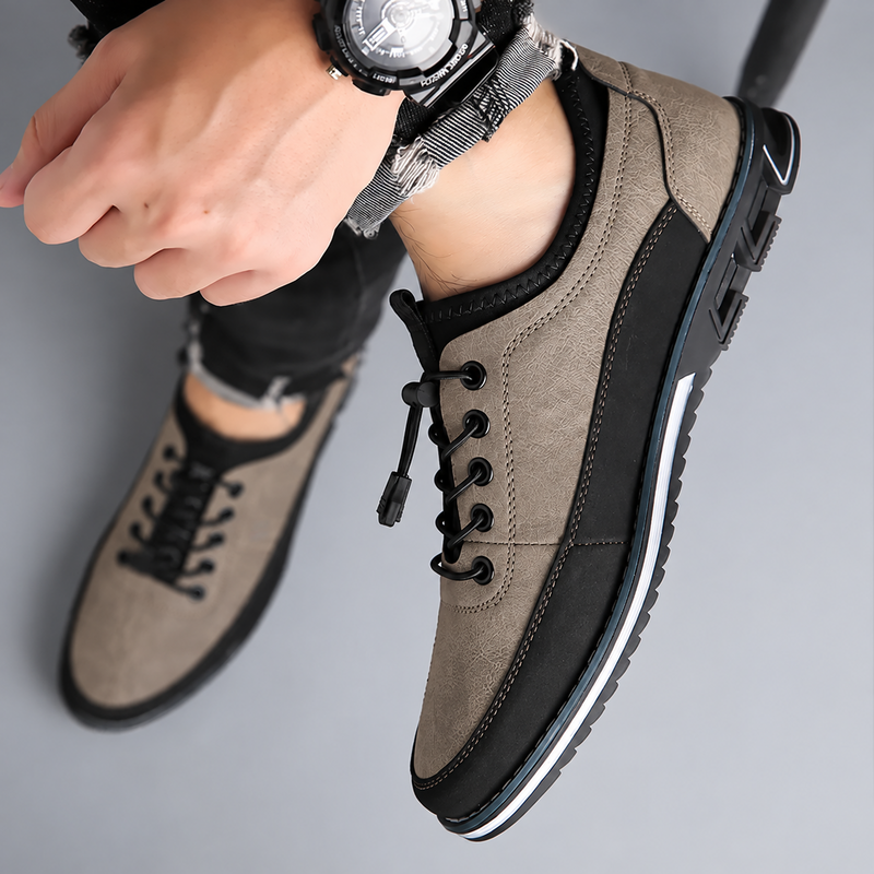 Lorenzo calzature artigianali beige | vista 6