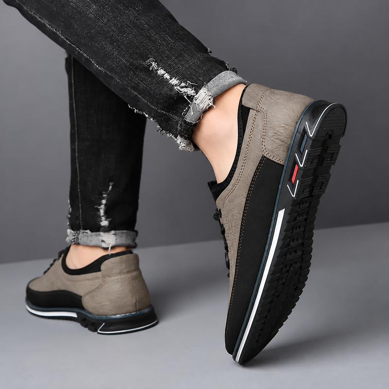 Lorenzo calzature artigianali beige | vista 8
