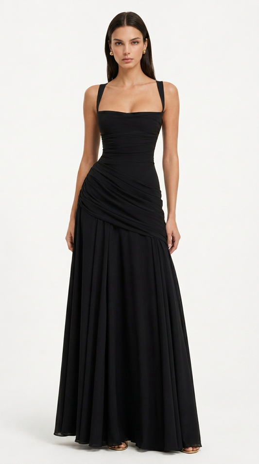 Sculpted Muse Maxi - Nero