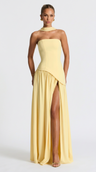 Aura Maxi Abito - Limone