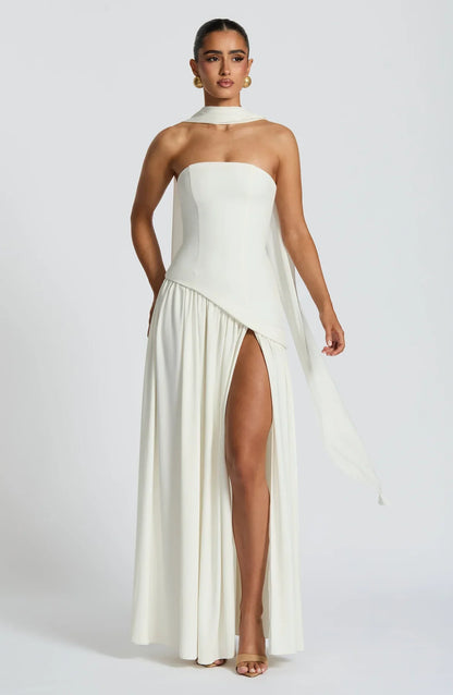 Aura Maxi Dress - Nieve