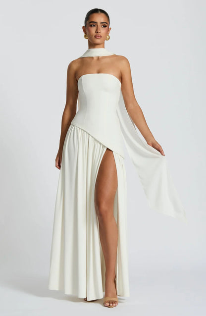 Aura Maxi Dress - Nieve