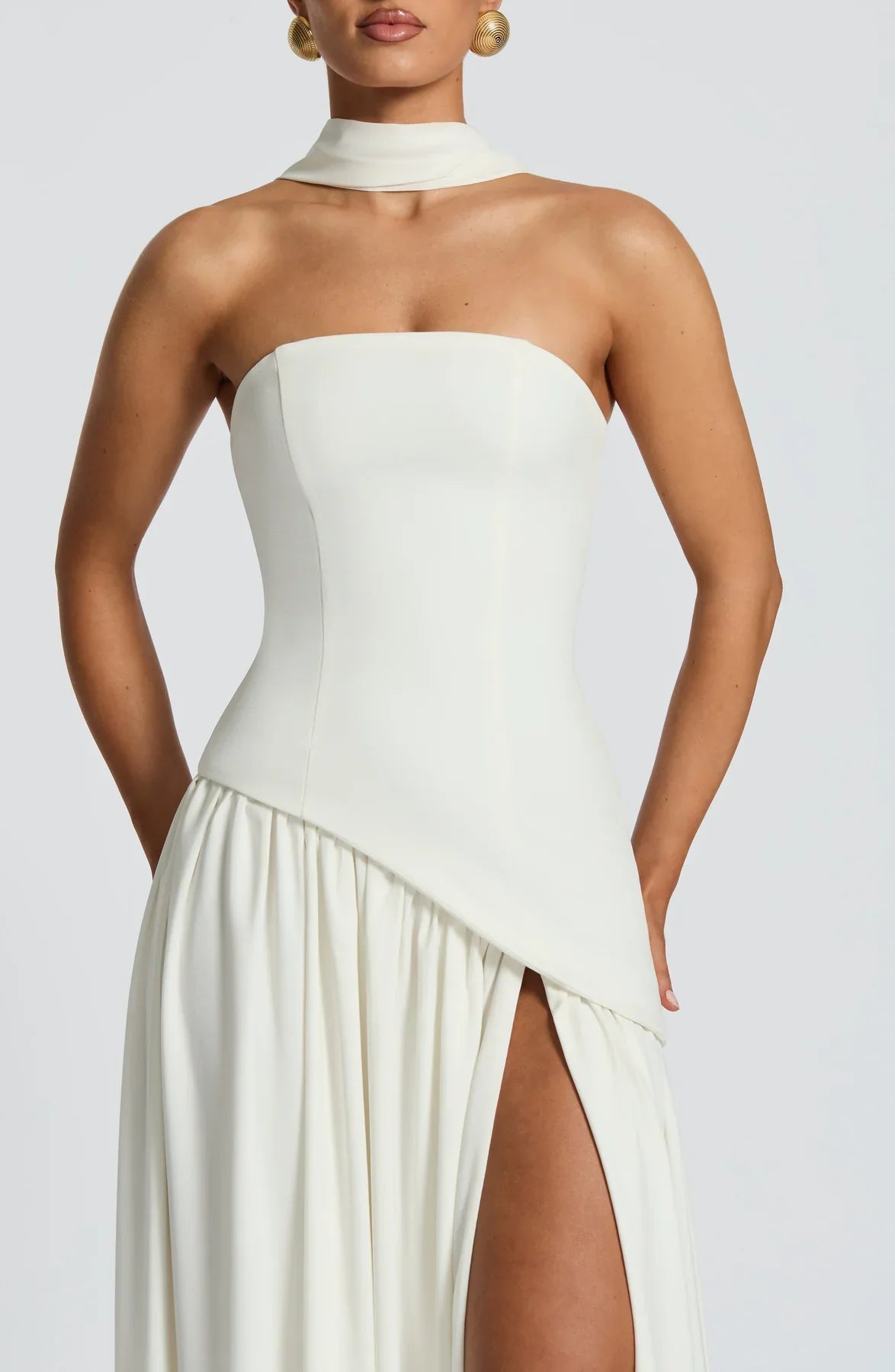Aura Maxi Dress - Nieve